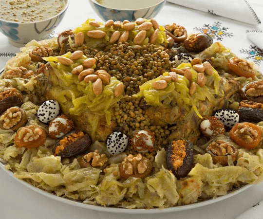 Babbouch, rfissa et fritures de poissons au Marché Central