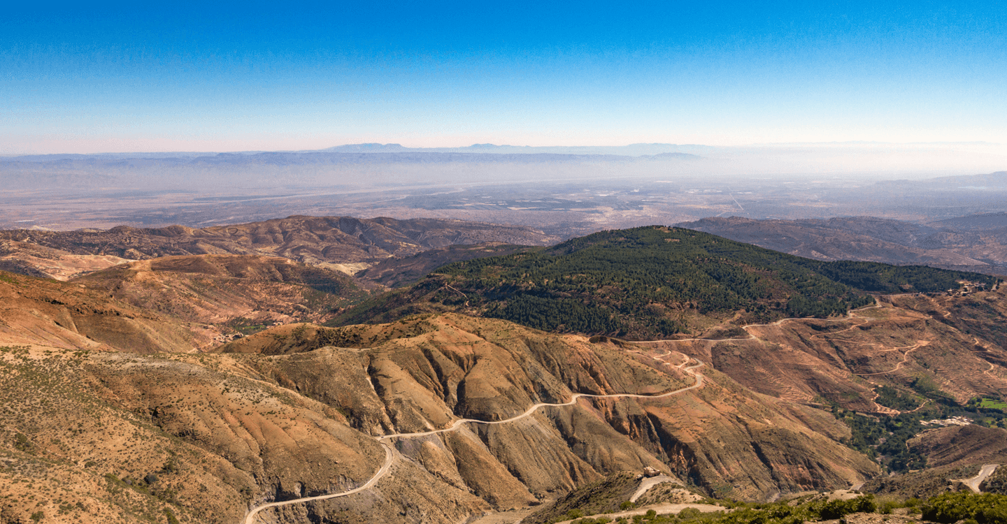 مسارات المشي بمنطقة كردوس في تيزتيت