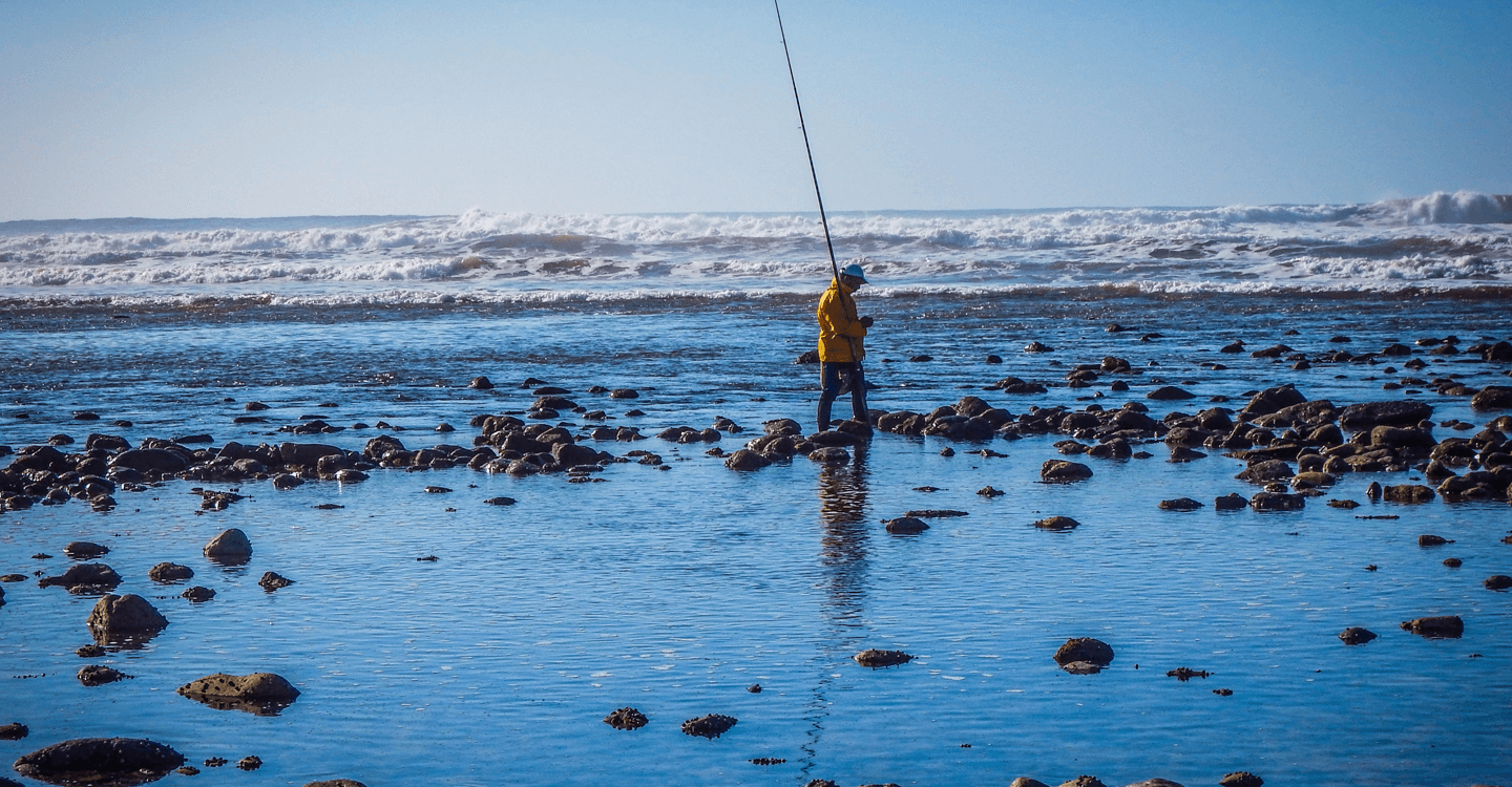 Pêche en bord de mer à Tiznit