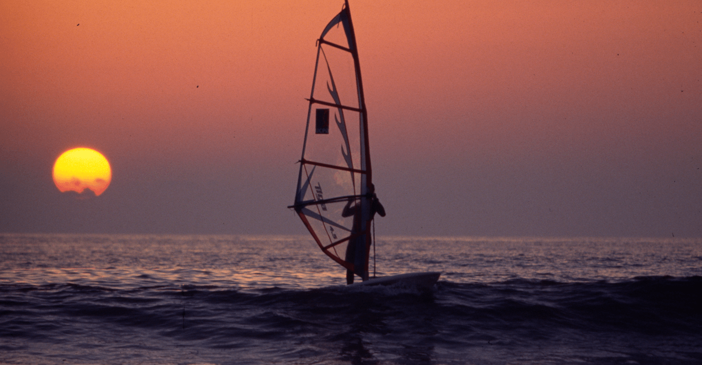 Séance de Windsurf à Tarfaya