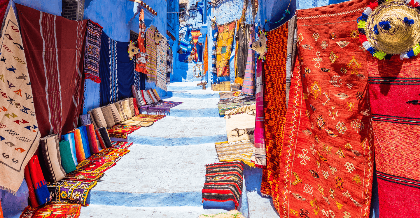 Shopping aux couleurs du terroir à Chefchaouen