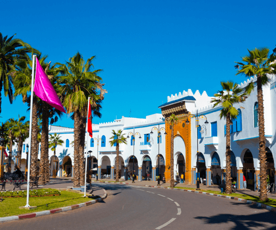 السوق الصغير بالمدينة