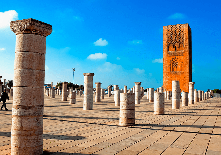 Tour Hassan et Mausolée Mohammed V