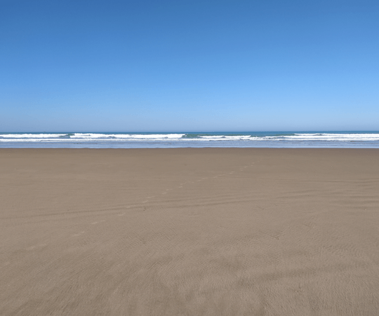 شواطئ منعزلة من شمال المدينة إلى جنوبها