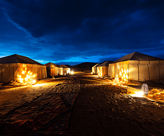 Bivouac sous les étoiles