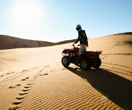 S’enfoncer dans l’intensité du désert