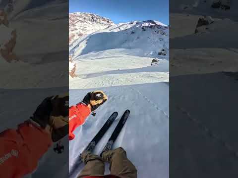 Just you and the Atlas Mountains ⛷️